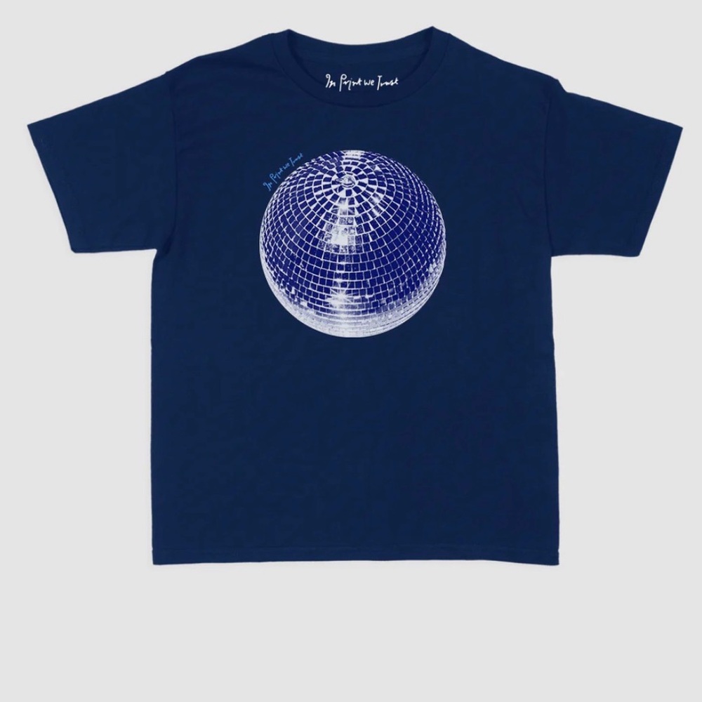 In Print We Trust Studio 54 Navy Blue Tee